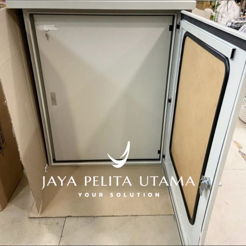 Box panel outdoor double pintu 60x80x27 plat 1.5mm