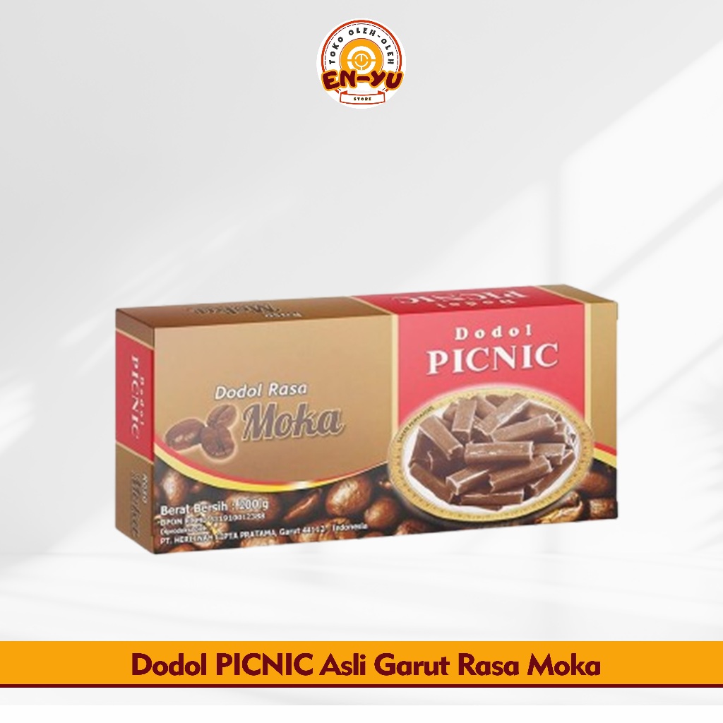 

Dodol Garut Asli Picnic Rasa Moka Mocachino Manis Legit Autentik