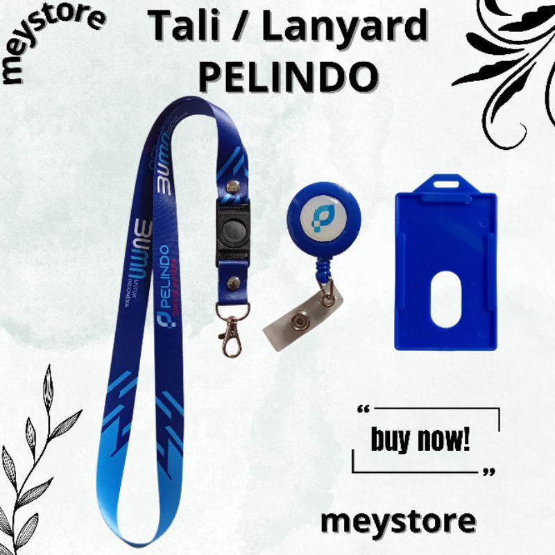 

READY Tali ID CARD / Lanyard BUMN PELINDO Daya Sejahtera [STOCK MELIMPAH] Termurahhh Harga Grosir!