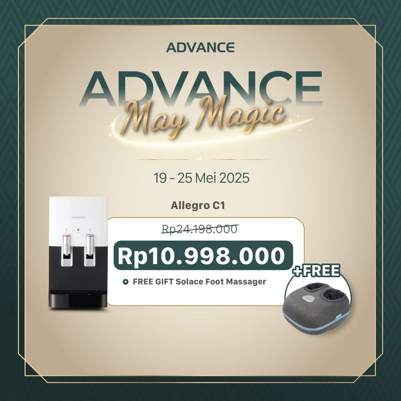 Water filter Allegro C1 Advance|penyaringan air minum advance