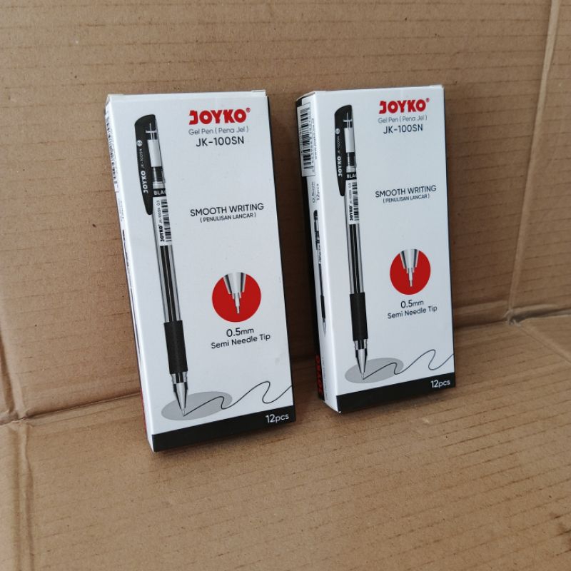 

1 Pak Pulpen Joyko JK 100 SN Hitam Isi 12 Pcs