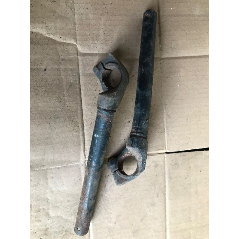 Sepasang Stir Stang Kemudi Handle Bar Honda CBR K45 Original Bekas Copotan Motor Second 2nd