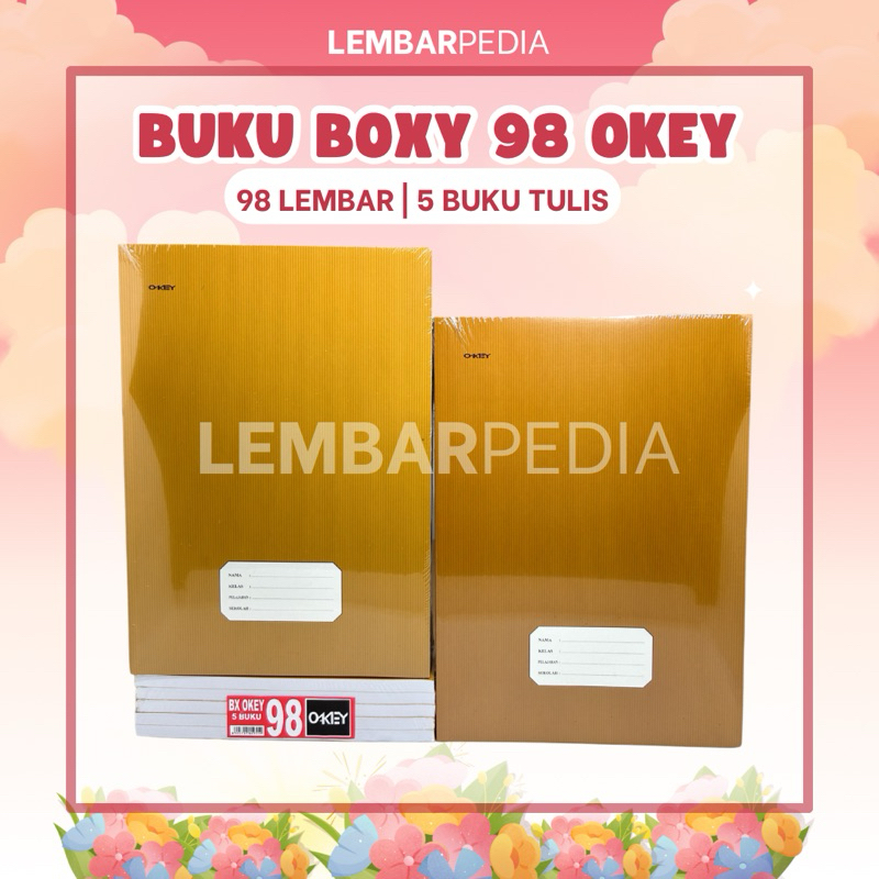 

Buku Tulis Panjang Okey 98 lembar - 5 Buku Tulis