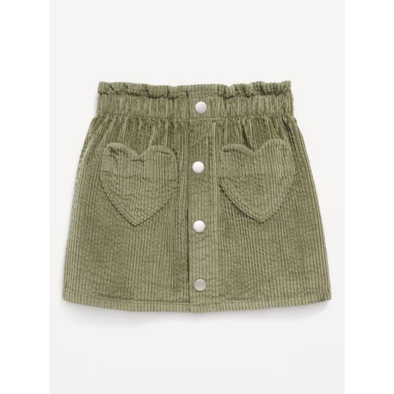 Rok Mini Anak perempuan-Rok Span Corduroy 2-12thn