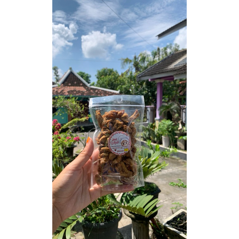 

Usus Crispy Original & Pedas daun jeruk