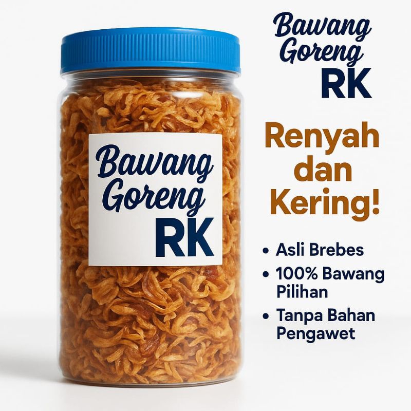 

bawang goreng kemasan 400g premium murni tanpa campuran