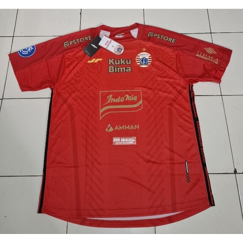 (SIZE 4XL) jersey bola persija supporter home ori 2023 juaraga