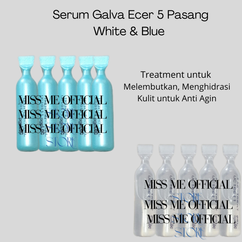 

5 PASANG SERUM WAJAH PUTIH BIRU EX 2027