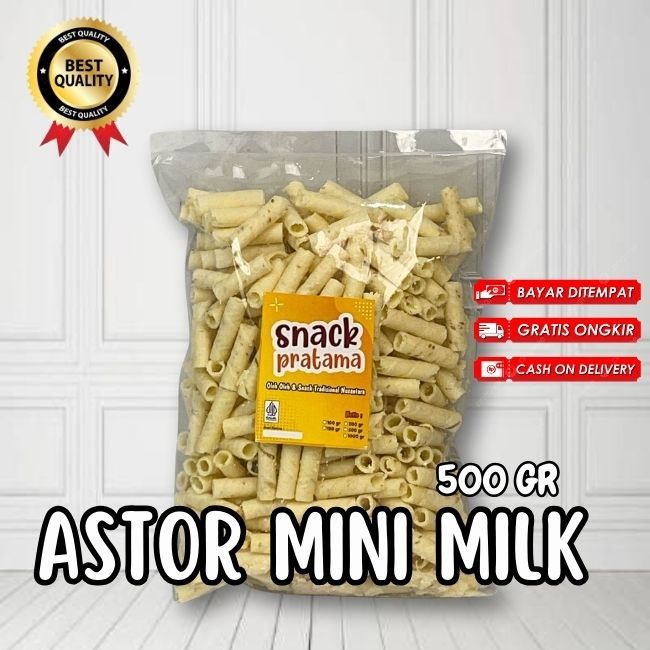 

Astor Mini Barcelona Milk 500 Gram Astor mini Milk Premium