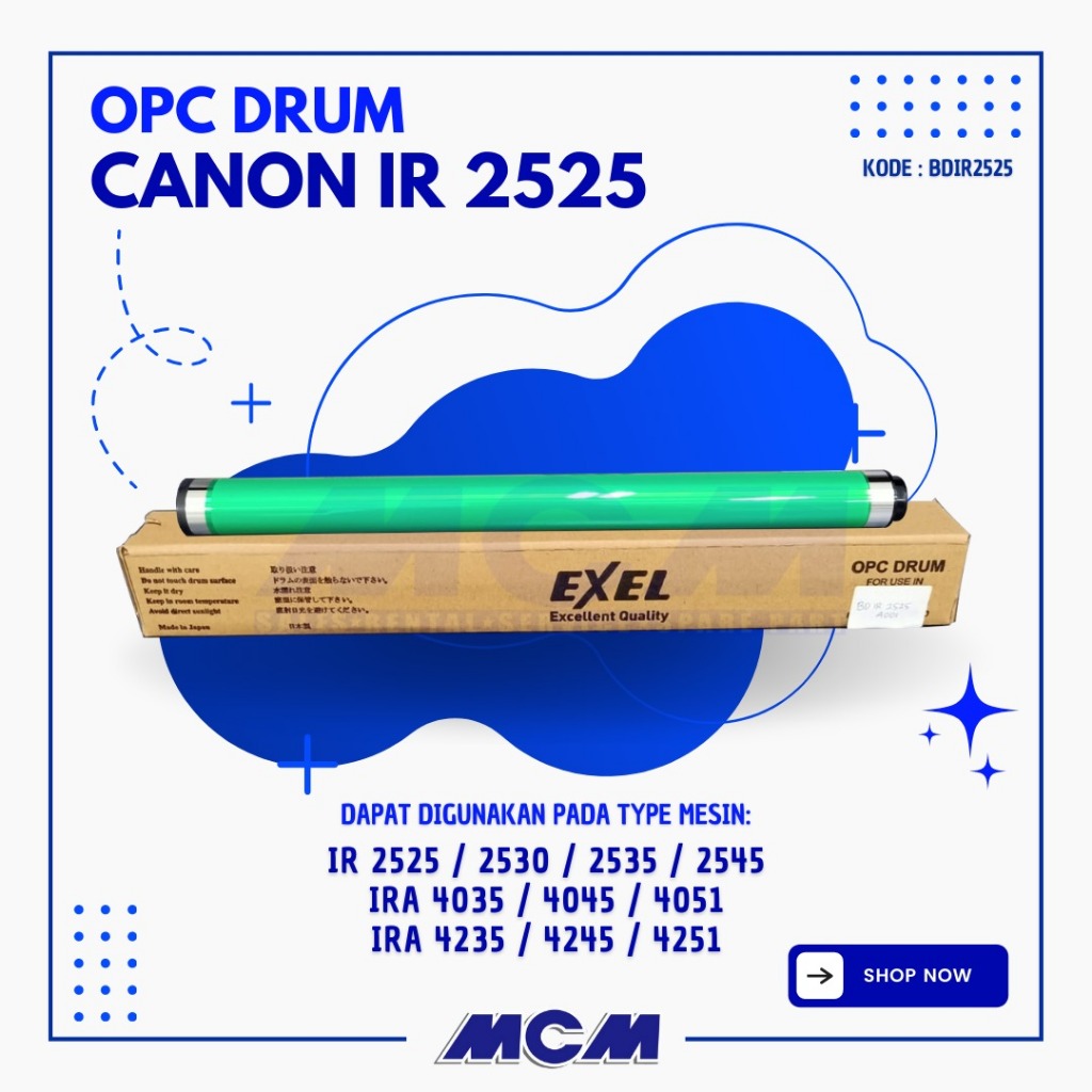 OPC DRUM MESIN FOTOCOPY CANON IR 2525 2530 2535 2545 IRA 4051 4251