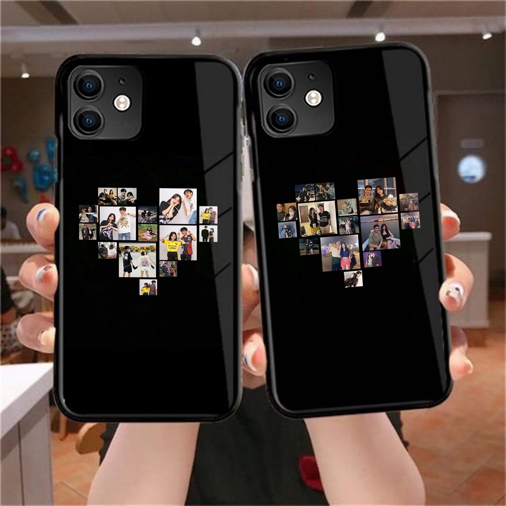 TERBARU CASE SOFTCASE GLOSSY COUPLE CUSTOM LOVE 15 FOTO  READY FOR ALL TYPE