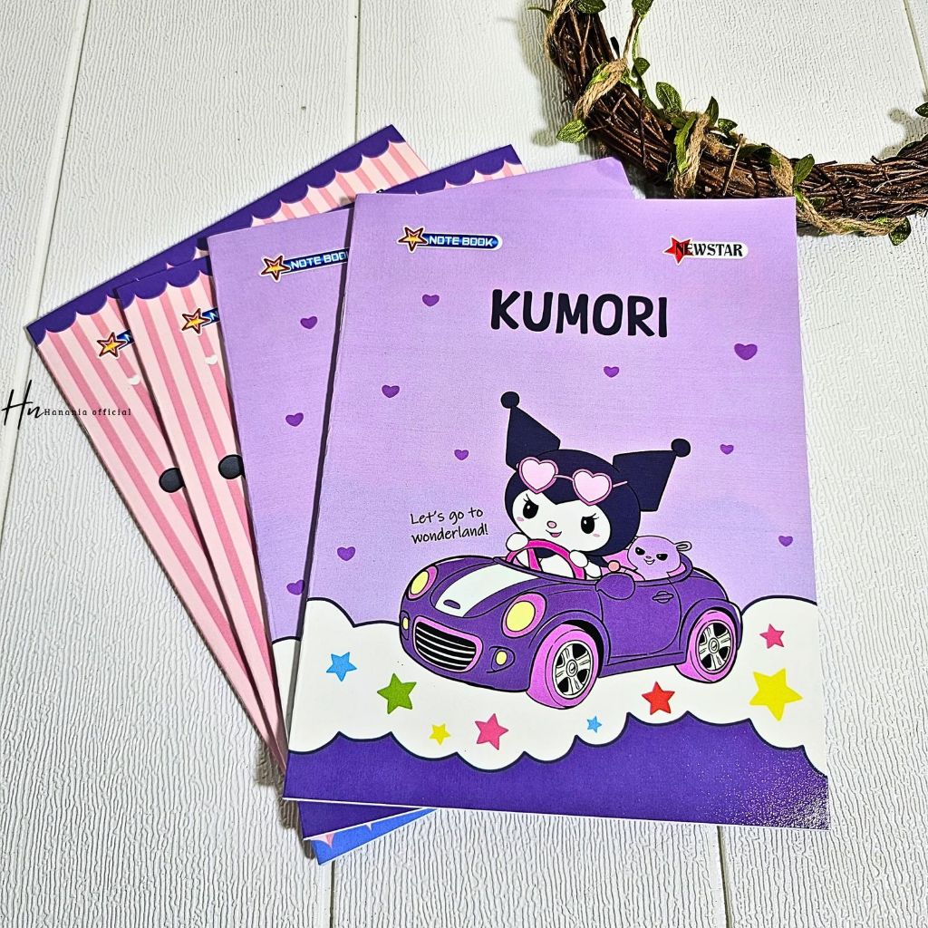 

(10PCS) BUKU TULIS KUROMI CINNAMOROLL/BUKU TULIS KARAKTER ISI 38 LEMBAR UKURAN PENDEK/KWARTO