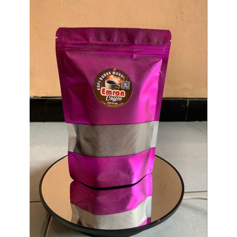 

Emran coffee kopi bubuk murni kemasan 250gr