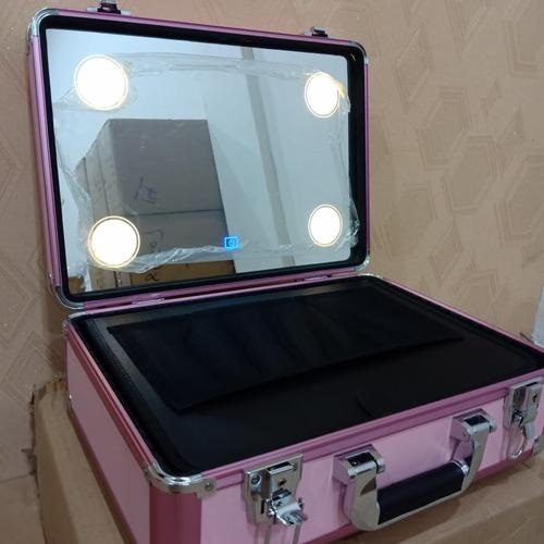 beauty case 4 lampu amori/ tas make up 4 lampu led /tas kosmetik lampu