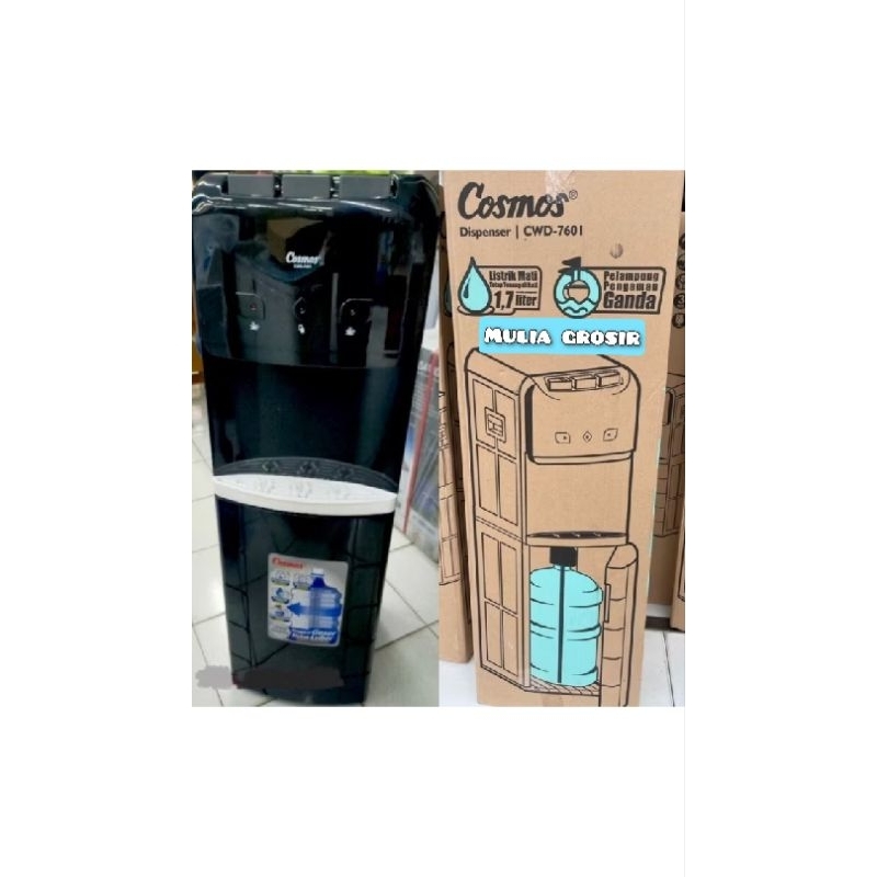 Dispenser Cosmos CWD 7601 Galon Bawah 3 Kran Dispenser Galon Bawah Cosmos