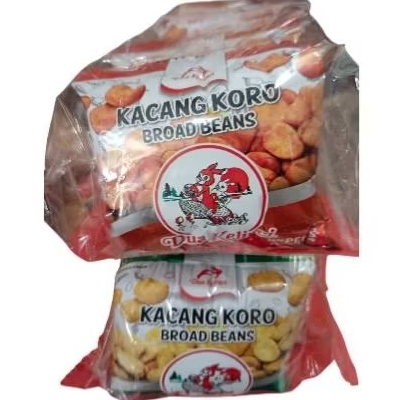 

snack camilan enak Kacang koro renteng dua kelinci @ 14gr isi 10 bungkus VarianPedas Original