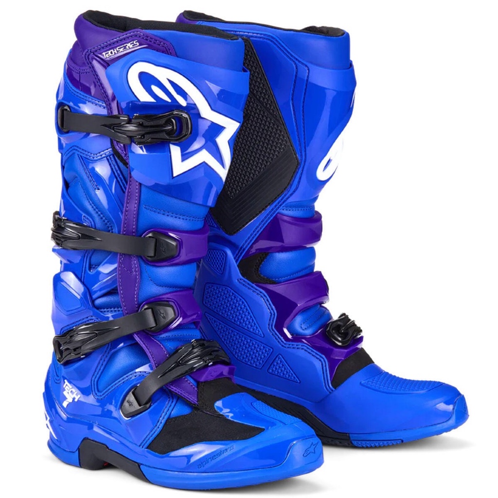 ALPINESTARS TECH 7 BLUE BOOT MX ALPINESTARS TECH 7 BLUE SEPATU ALPINESTARS TECH 7 BLUE