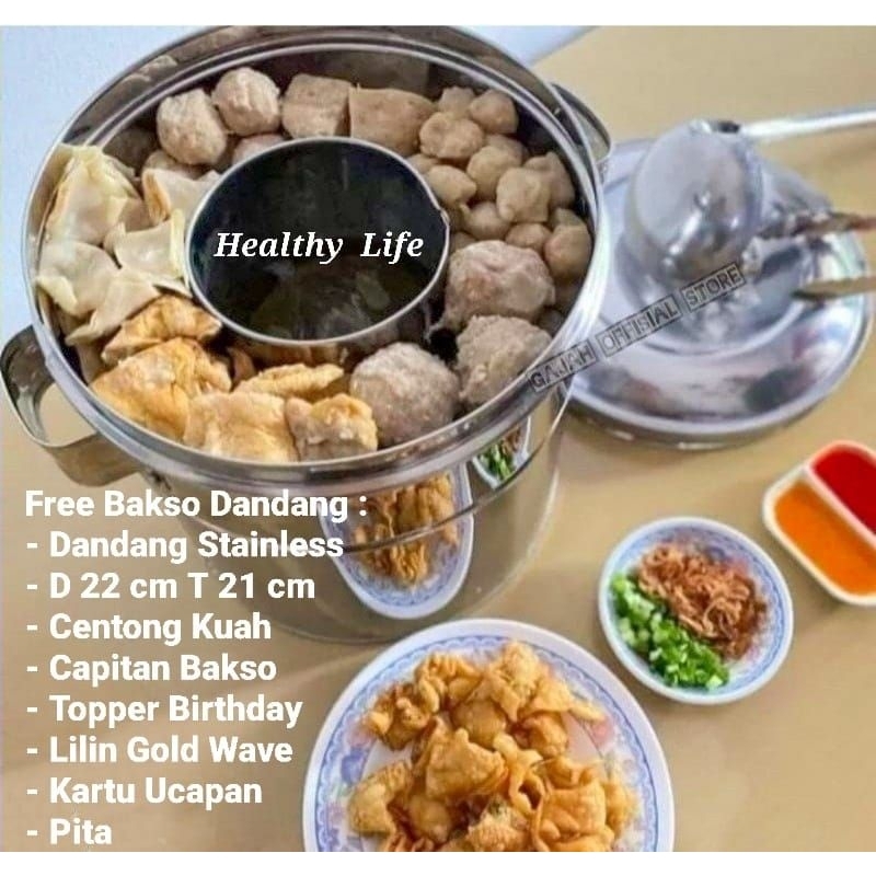 

Bakso Sapi FREE DANDANG + CENTONG KUAH + CAPITAN BAKSO + TOPPER + LILIN + KARTU UCAPAN + PITA Meatball Happy Birthday Cake HALAL Kue Ulang Tahun Bakso Gepeng Bulat Urat Halus TANPA PENGAWET TANPA BORAKS Hampers Gift Parcel Kado Hadiah Natal Imlek Lebaran