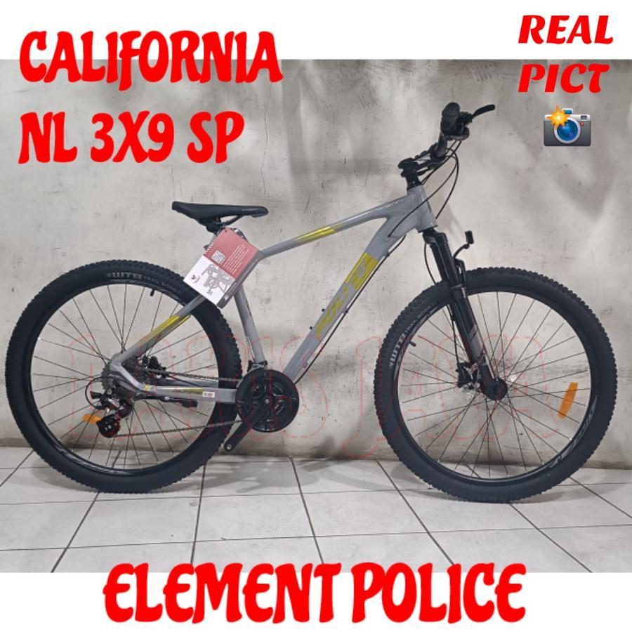 PROMO TERMURAH Sepeda gunung ukuran 27,5 POLICE CALIFORNIA NL mtb police california