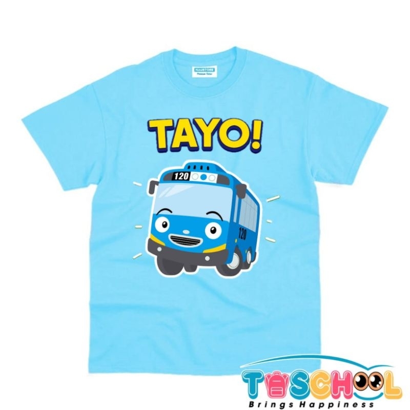 BAJU ANAK KAOS ANAK TAYO THE LITTLE BUS