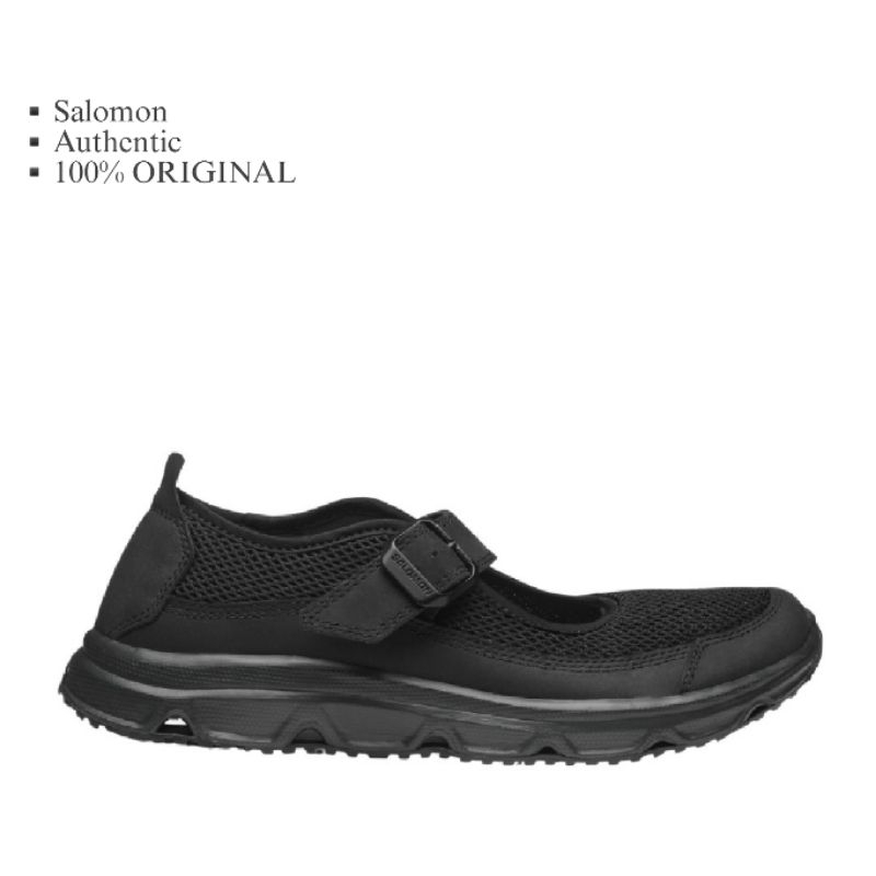 SALOMON RX Marie-Jeanne Hook & Loop Black Sepatu Wanita Original
