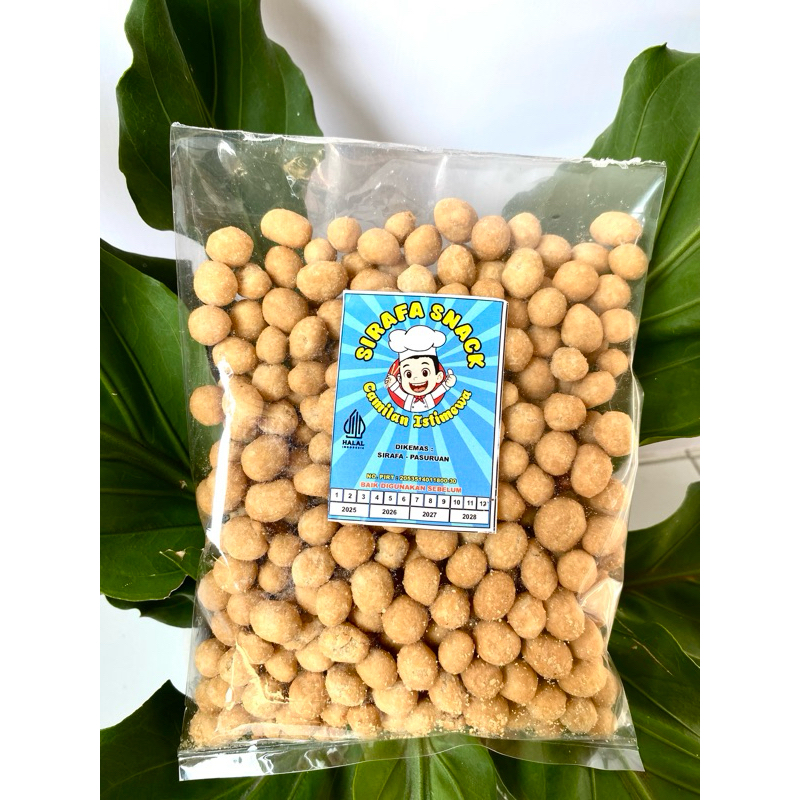 

KACANG TELUR LAYAR 500gr - Camilan Istimewa Gurih Asin (SIRAFA SNACK)