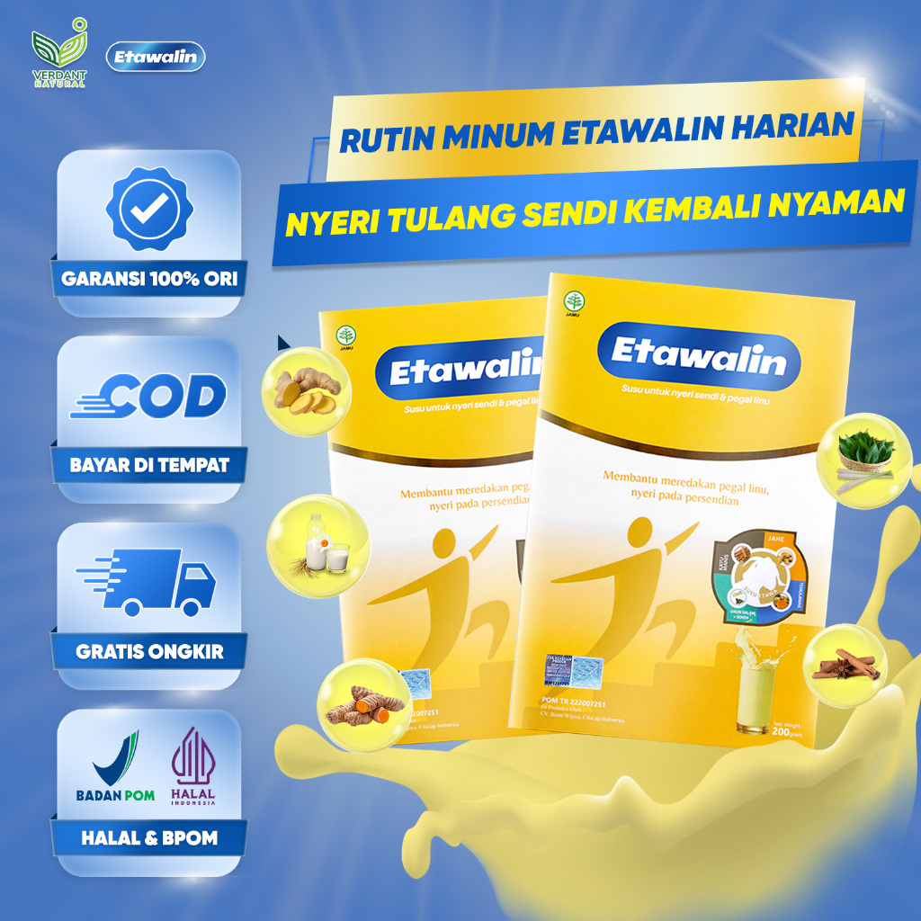 

Etawalin 2 Box Susu Asam Urat Sendi Dan Tulang Kambing Etawa Ori Rasa Jahe Untuk Semua Usia