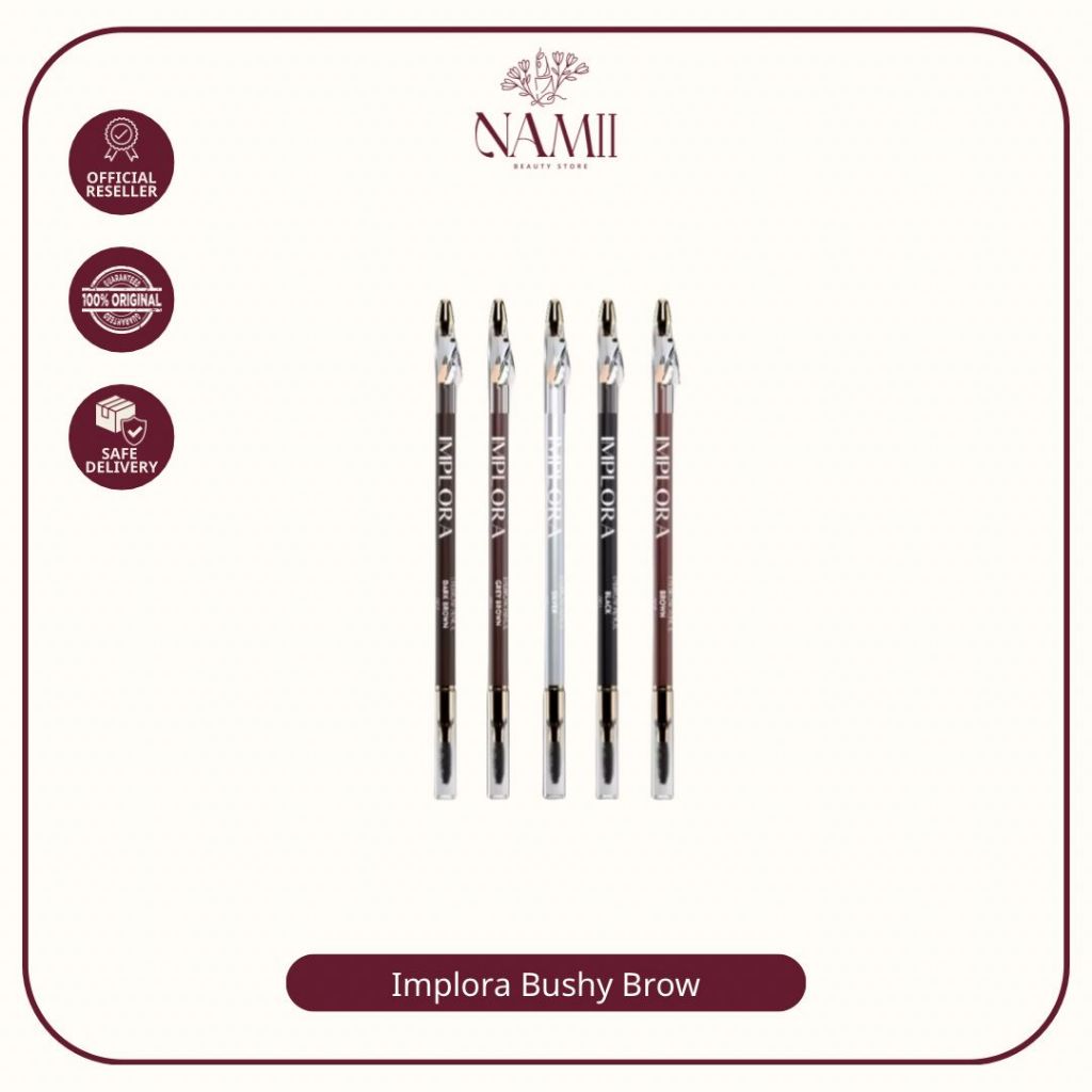 Implora - Pensil Alis (Black - Brown - Dark Brown)