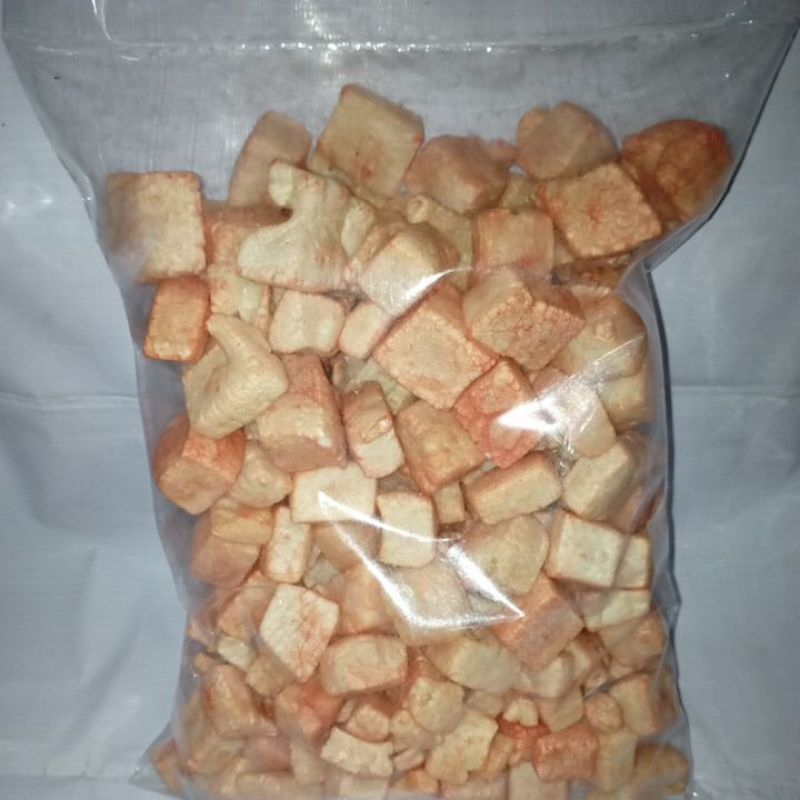 

Krupuk Tahu Kotak Balado 250gram dan 1kg