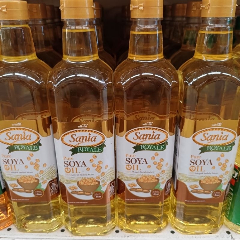 

Sania Royale Pure Soya Oil Kemasan Botol (1 liter)