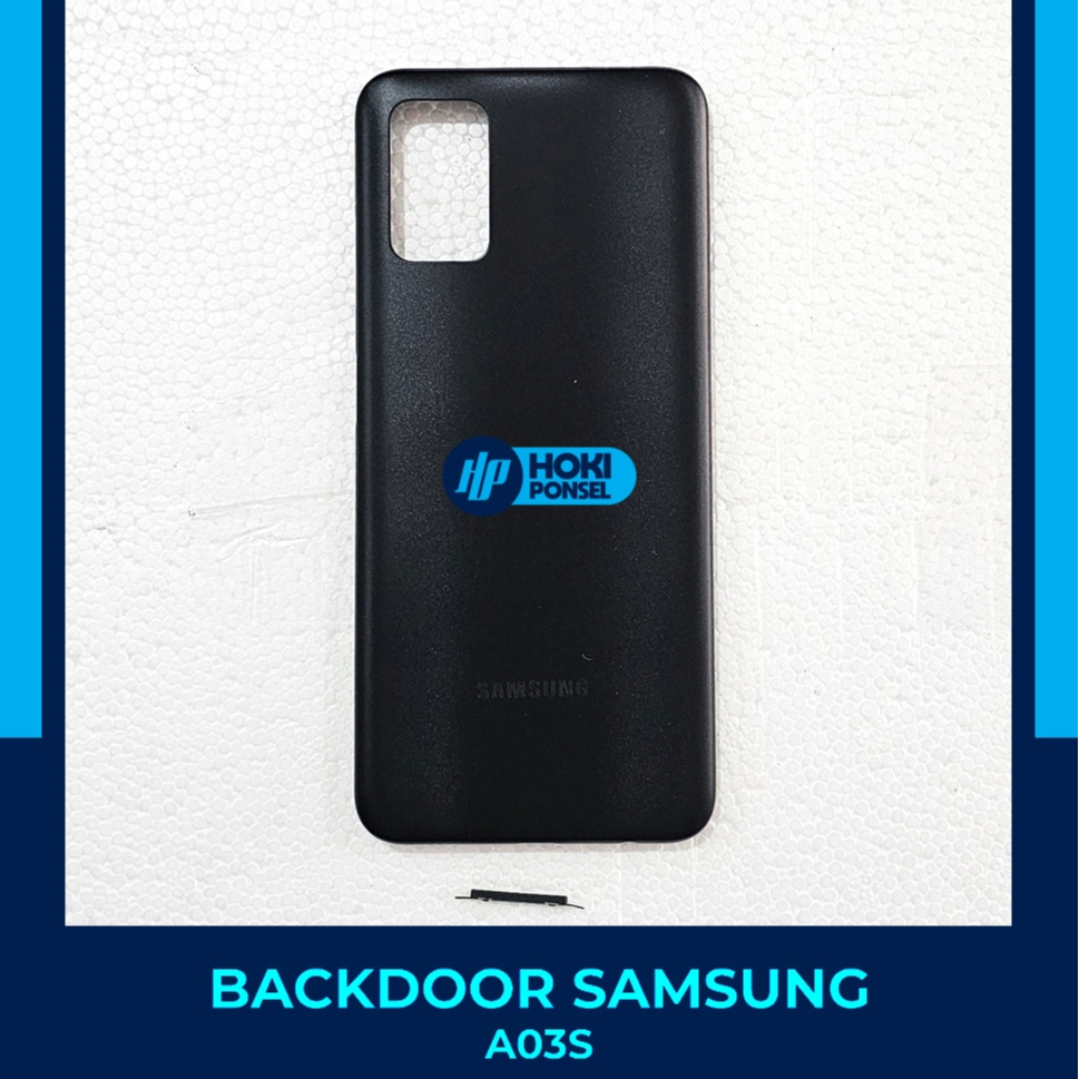 Backdoor SAMSUNG A03S back case cover belakang