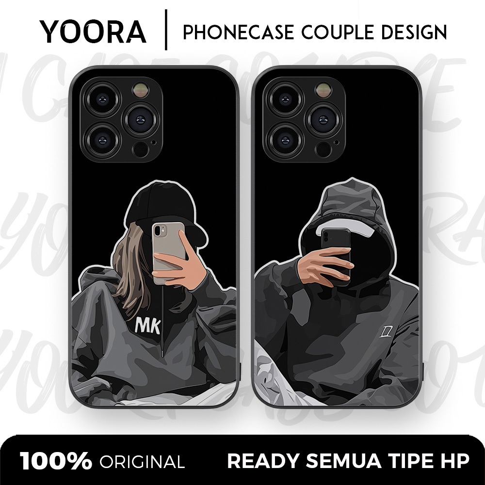 [CP317] Custom Case Couple Lucu Premium Bisa Untuk Semua Tipe Hp