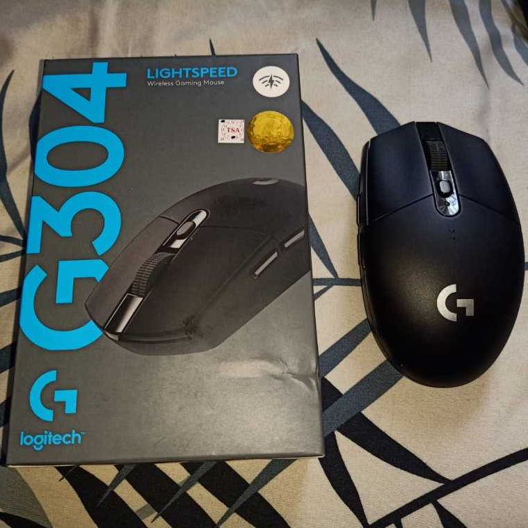 Mouse Logitech G304 Lightspeed black wireless Second