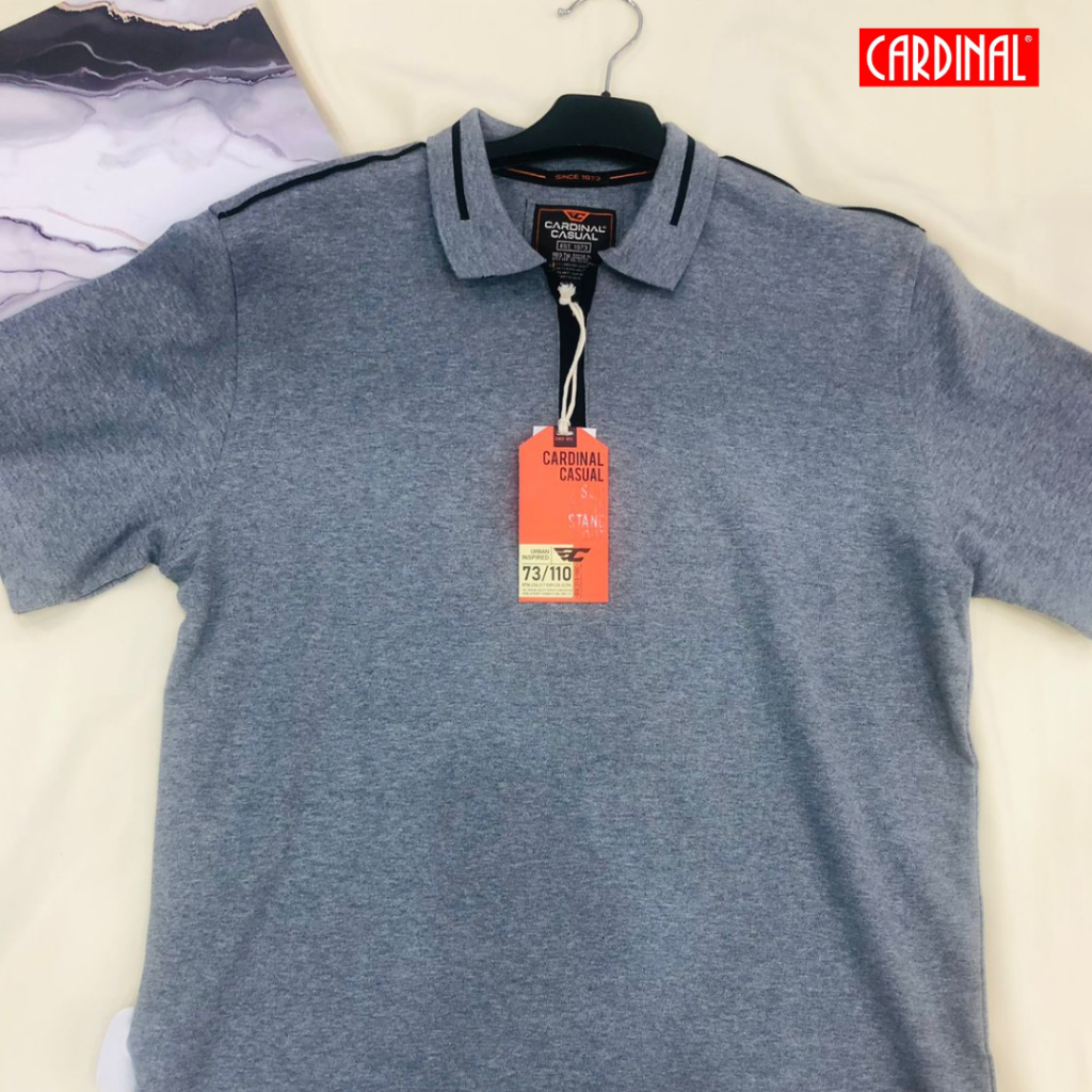 Kaos Kerah CARDINAL ORIGINAL - KAOS PRIA 04C PREMIUM // REVO FASHION