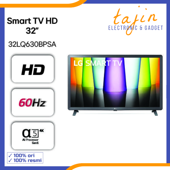 LG 32LQ630BPSA 32 inch 32LQ63 Smart TV - Garansi Resmi