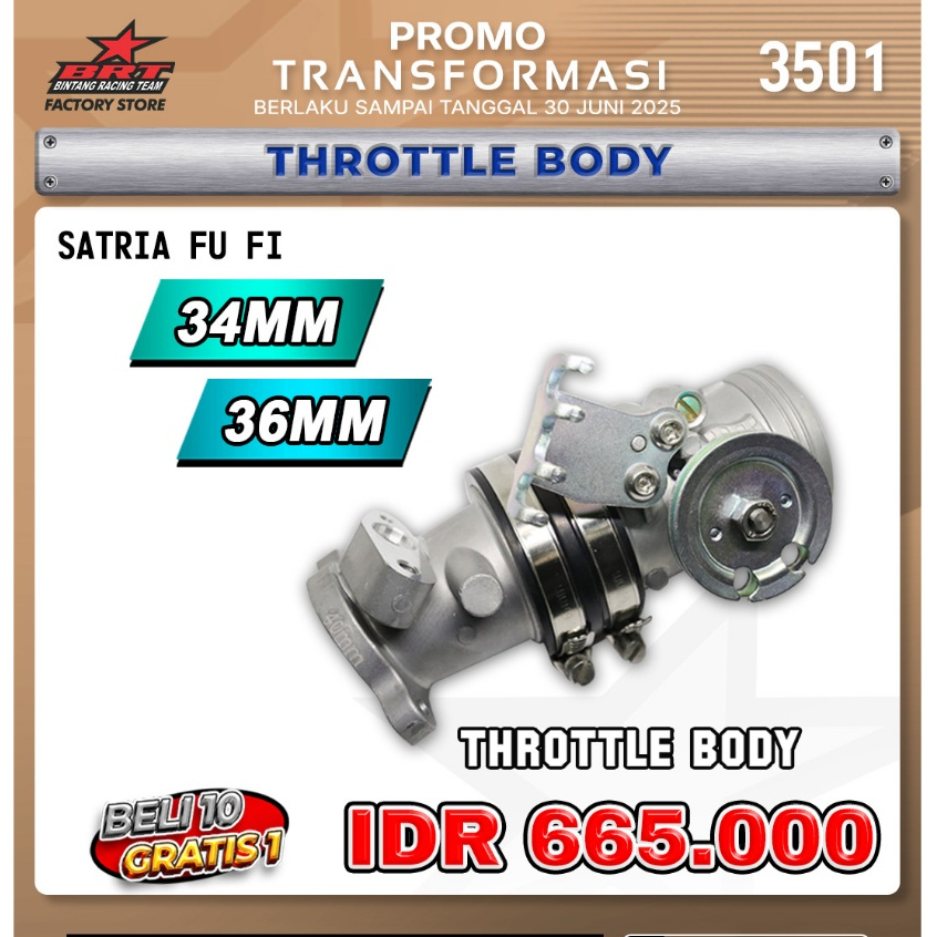 PROMO 3501 BRT THROTTLE BODY BRT