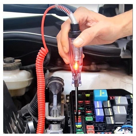 Tespen Aki Motor | Mobil 6V 12V 24V DC Mobil Truk Tegangan Sirkuit Tester Tampilan Digital / Penguji