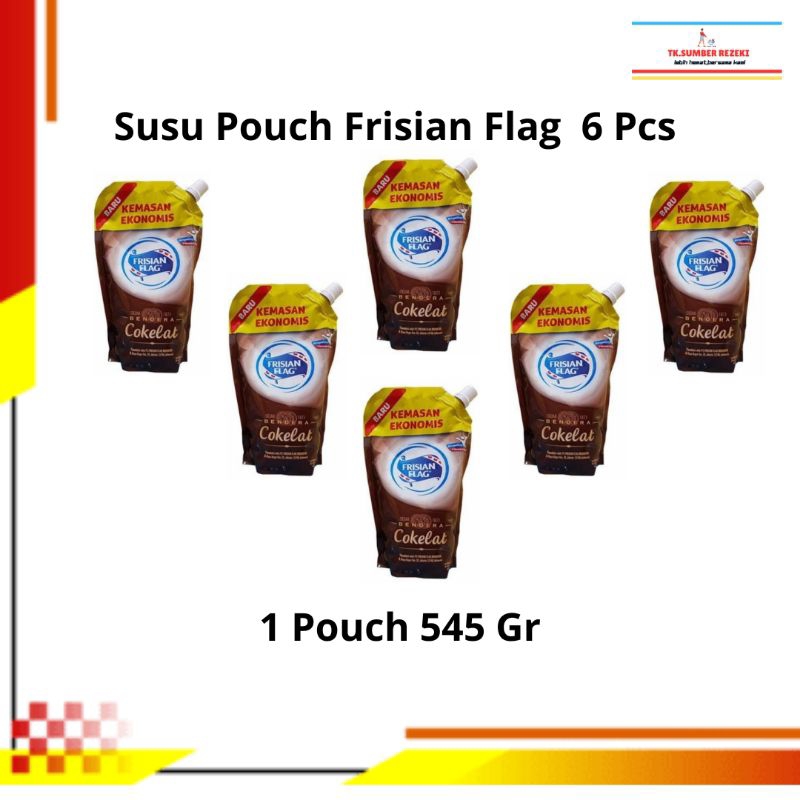 

[PAKET HEMAT ISI 6] Susu Pouch Coklat Frisian Flag 545 Gr PROMO MURAH