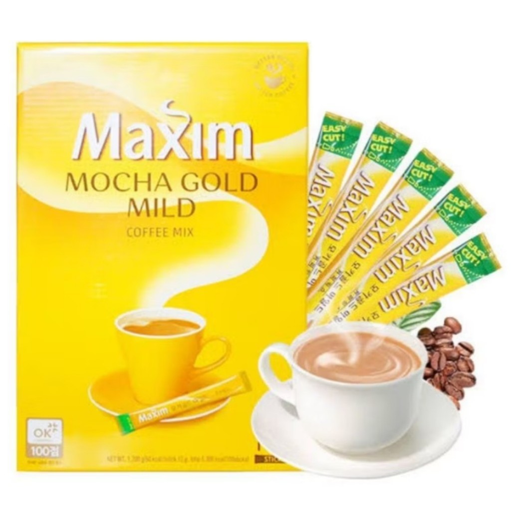 

Kopi Maxim Korea Original Mocha Gold Mild Coffee