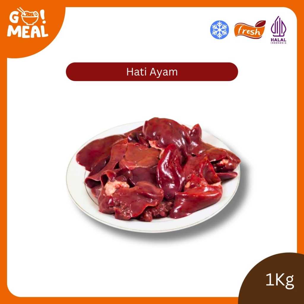 

HATI AYAM 1 KG - REMPELO AYAM 1 KG