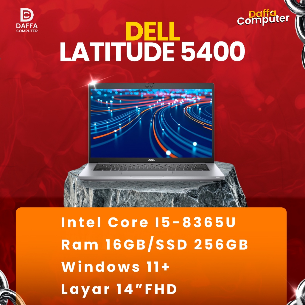 Laptop DELL Latitude 5400 Second Premium Intel i5-83652U 16GB RAM 256GB SSD Windows 11
