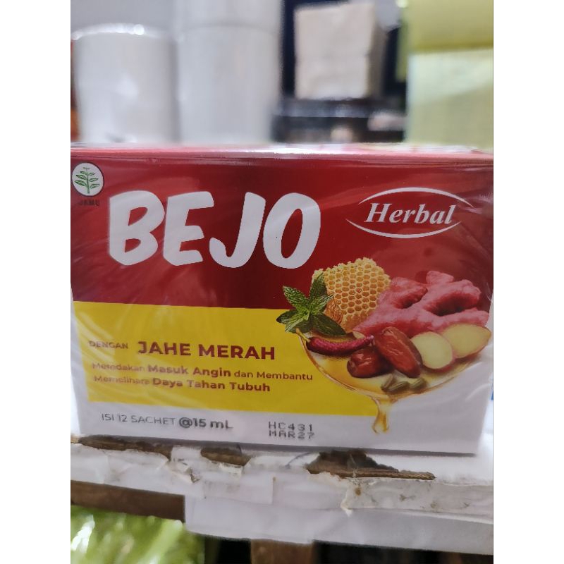 

BEJO HERBAL JAHE MERAH ISI 12 pcs