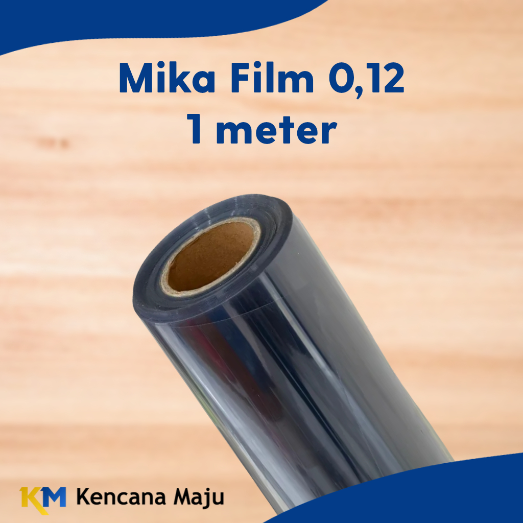

Mika PVC Film Kaku Rigid 0,12 Meteran