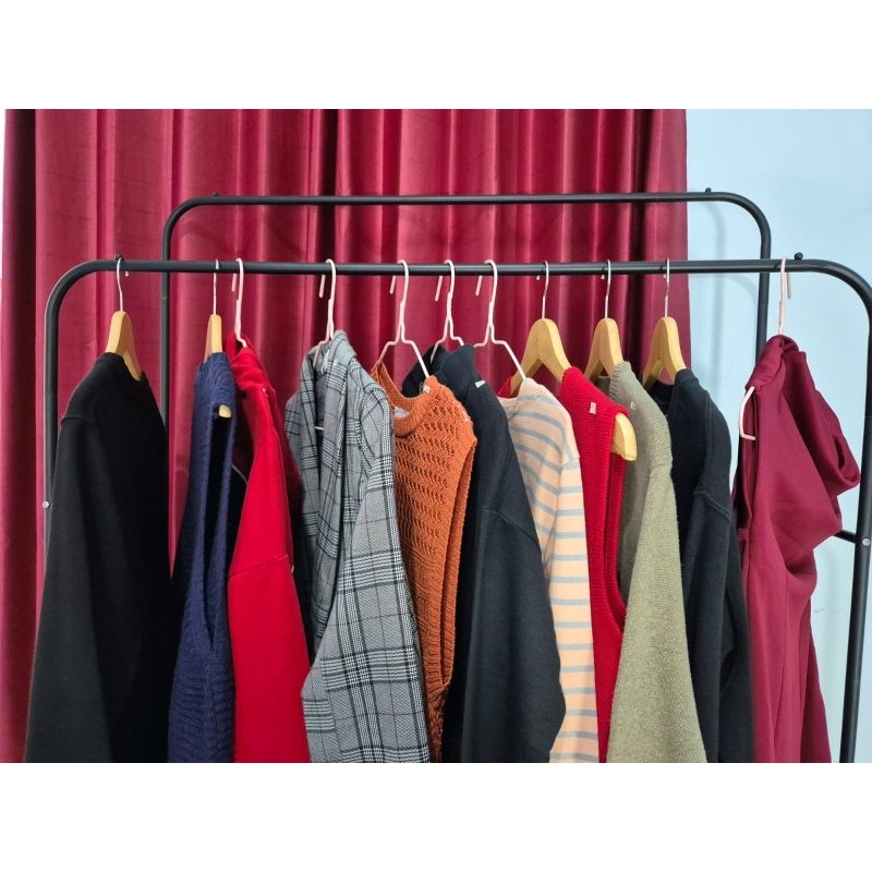 Crewneck Sweater, Hoodie, Kaos polos, Vest Rajut