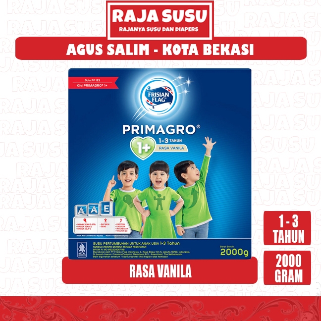 FF PRIMAGRO 1+ VANILA 2000 GR - RAJA SUSU