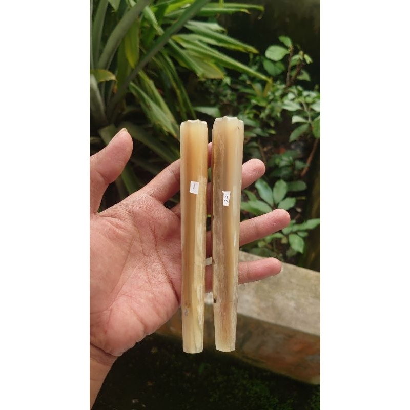 pipa tanduk domba Garut  model blimbing Warna coklat