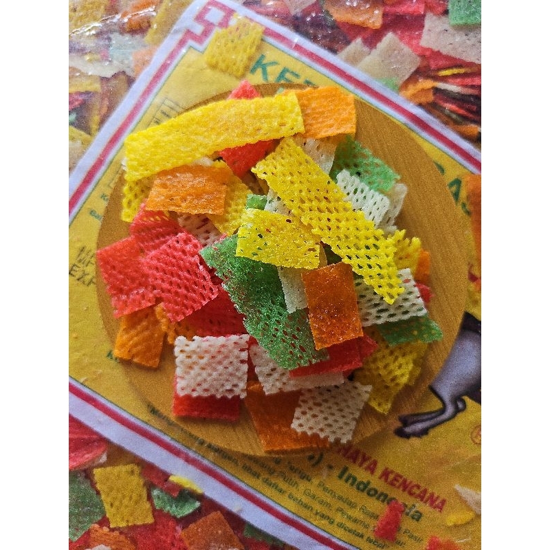 

Kerupuk Taro Kuda warna@1kg