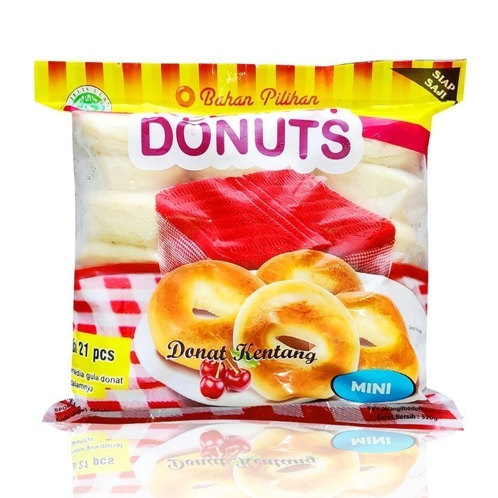

PELANGI Donuts Kentang Besar isi 10 pcs 500 Gram