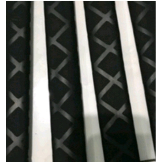 KARET BAKAR GRIP JORAN 20CM MOTIF SILANG