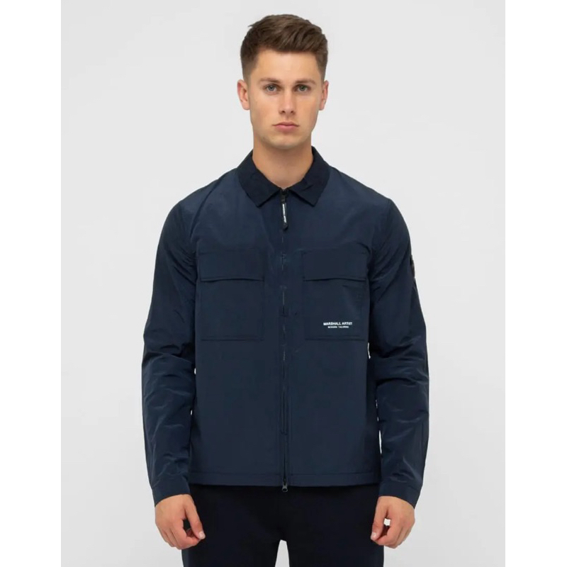 Marshall artist Overshirt Navy
